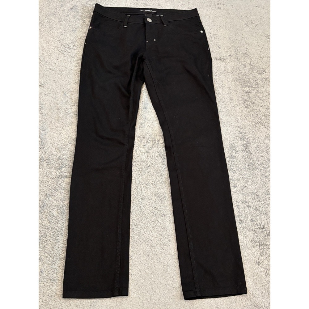 SouthPole Jeans Womens 9 Juniors Stretch Skinny Mid Rise Black Dark Wash